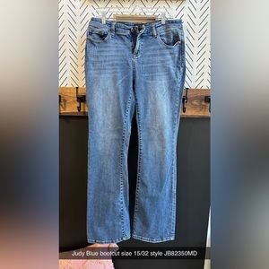Judy Blue bootcut size 15/32 style JB82350MD